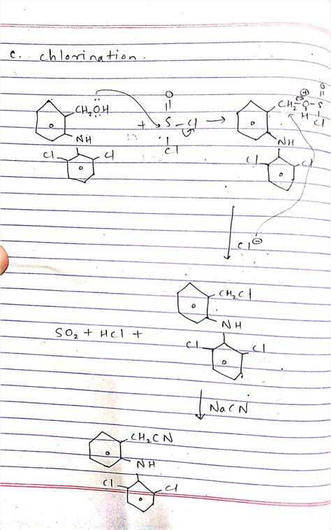 Solved What Are Specific Reactions For O Chlorobenzoic Acid Solve