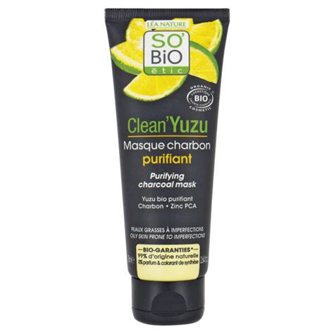 Promo So Bio Tic Masque Visage Clean Yuzu Chez Carrefour