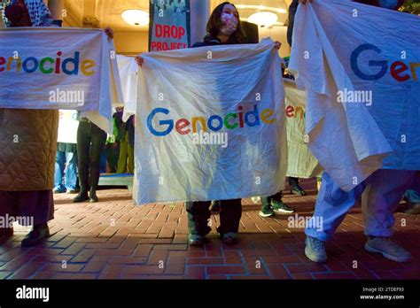 Shut Down Google No Tech For Genocide Protesting Project Nimbus