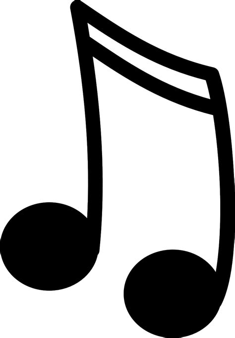 Notes Music Silhouette Free Vector Graphic On Pixabay