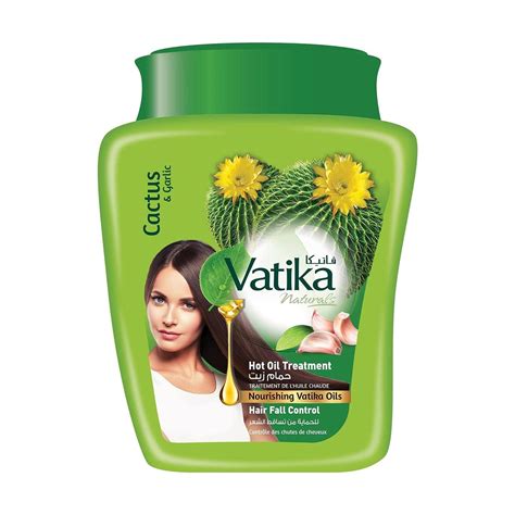 Dabur Vatika Cactus And Garlic Hot Oil Treatment Hair Fall Control 500