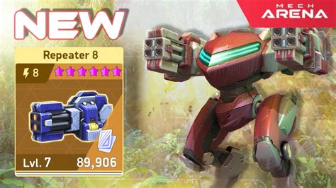 NEW Shadow Repeater In Action Mech Arena YouTube