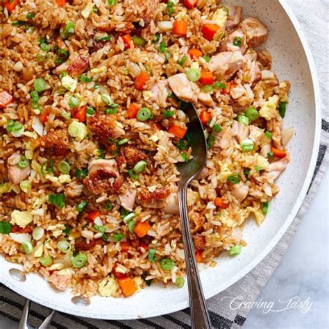 Chicken Fried Rice - Craving Tasty