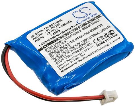 Kompatibelt Med Educator ET 300Transmitter 3 7V 400 MAh Hos