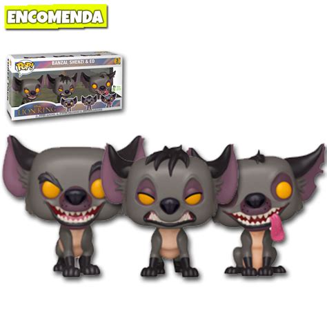 Funko Pop Rei Leao - Funko Pop! O Rei Leão - Shenzi Banzai Ed ECCC - Loja TSC