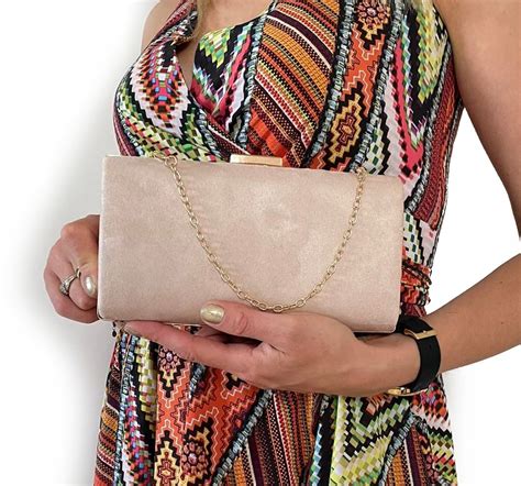 Torebka Wizytowa Nude Torebki Najwi Kszy Wyb R Torebek Allegro Pl