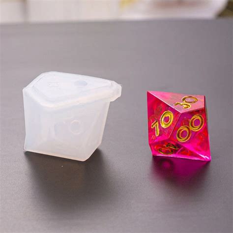 Diy Dice Silicone Dice Mold Set Molds For Dice Making Etsy