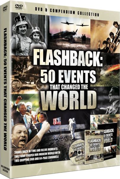 Events That Changed The World Includes Compendium Dvd Zavvi