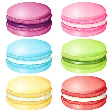 Macaron In Different Flavor Stock Vector Illustration Of Clipart