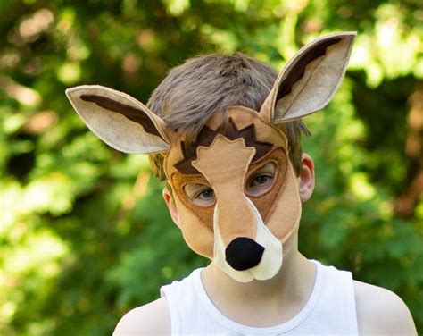 Joey the Kangaroo Felt Mask for Costume - Etsy