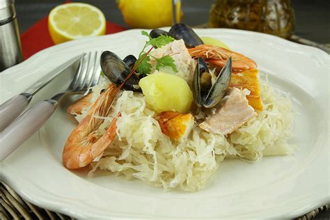 Recette De La Choucroute Aux Poissons Club Des Ambassadeurs Dalsace