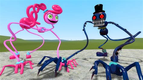 Mommy Long Legs Vs Daddy Long Legs Nightmare Is Insane In Garry S Mod