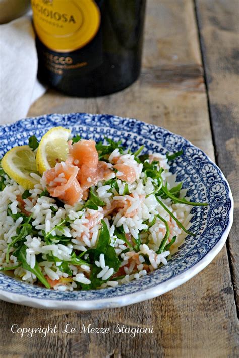 Riso Freddo Con Salmone E Limone Le Mezze Stagioni