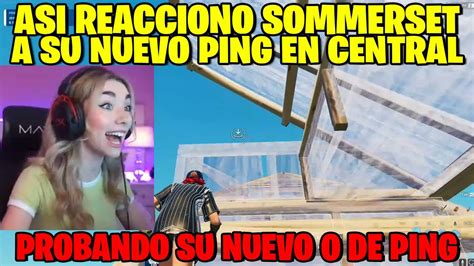 ASI REACCIONO SOMMERSET A SU NUEVO 0 DE PING CON EL NUEVO SERVIDOR DE