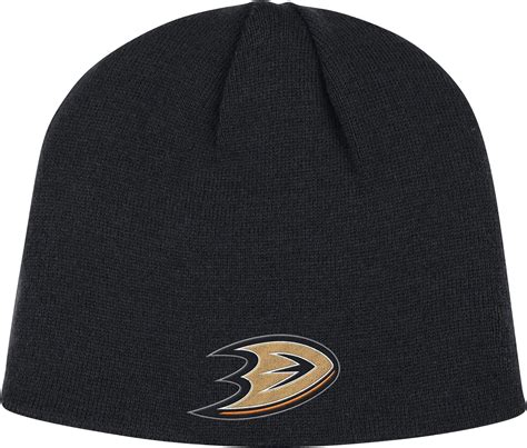 Nhl Anaheim Ducks Basic Cuffless Knit Beanie One Size