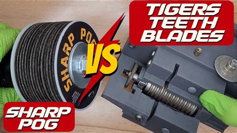 Sharp Pog Vs Tigers Teeth Blades Oscillating Blade Sharpener Review