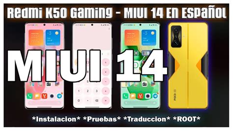 Miui Para Poco F Gt En Espa Ol Miui Instalacion Y Pruebas Y