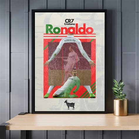 Cristiano Ronaldo Cr7 Real Madrid Poster