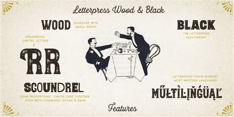 Letterpress Studio Font | Fontspring