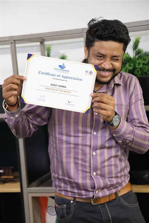Ankit Verma on LinkedIn: #recognition #employeeappreciation # ...