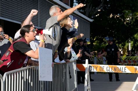 Protesters Clash For 2nd Time At California School Board Meeting Over