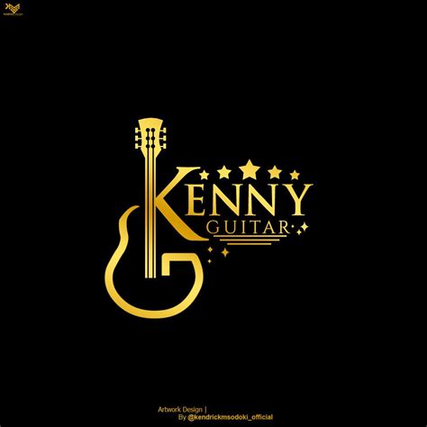 Kenny Guitar🎸 Logo Designed By Kendrick Msodoki 🦅🦅🦅 Guitar Artwork Guitar Logo Kendrick Logo