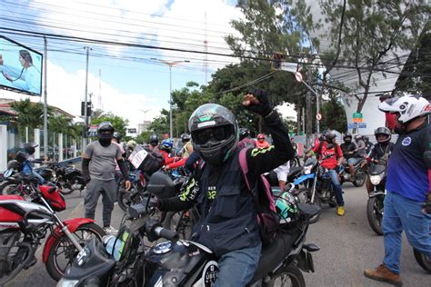 Trabalhadores De Aplicativos Fazem Protesto Por Melhorias Cidades