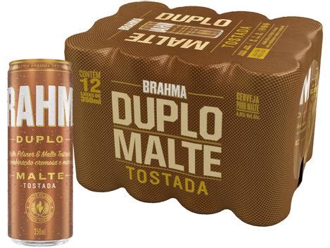 Cerveja Brahma Duplo Malte Tostada Lager Unidades Lata Ml