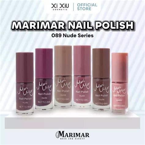 Jual Marimar Nude Color Nail Polish Promo Shopee Indonesia