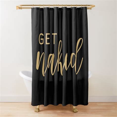 Get Naked Bathroom Fun Get Naked Shower Curtains Sold By Dr Roshawnna Novellus Sheher Sku