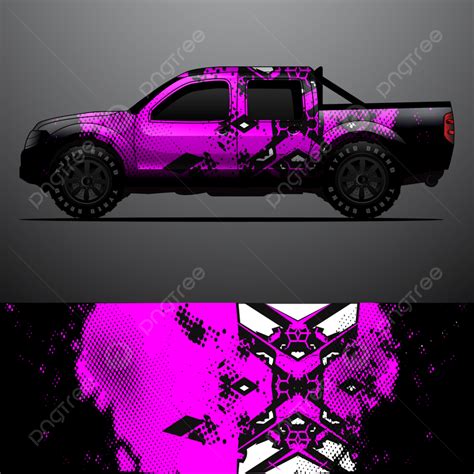 Truck Decal Graphic Wrap Vector, Abstract, Brand, Background PNG and