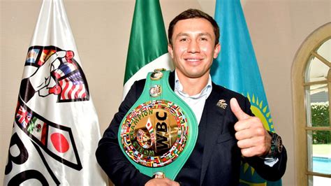 The Wbc Congratulates Gennady Golovkin On His Appointment World