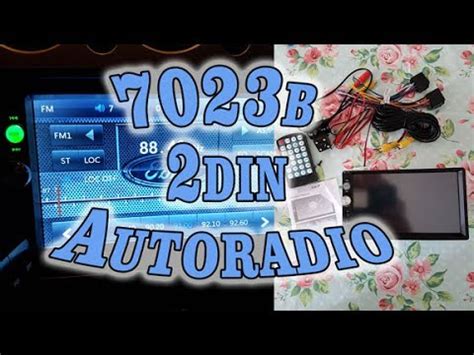 REVIEW 7023b 7inch touchscreen China radio [DUTCH/NL] - YouTube