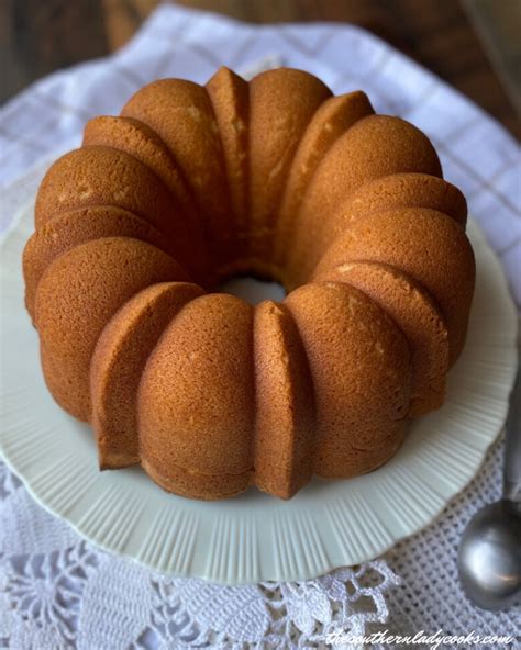 Homemade Pound Cake Bundt