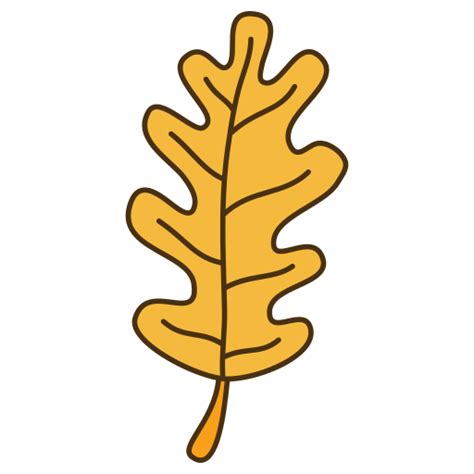 Oak leaf Generic color lineal-color icon