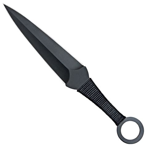Expendables UC2772 Kunai 3-Piece D/E Throwing Knife Set, Black Blades