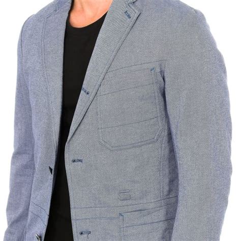 Chaqueta Blazer De Manga Larga Y Cuello Solapa D Hombre G Star Con