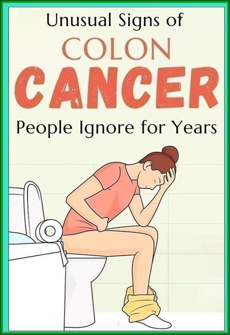 5 unusual signs of colon cancer th – Artofit