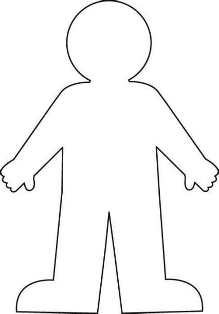 Body Parts Worksheet Blank