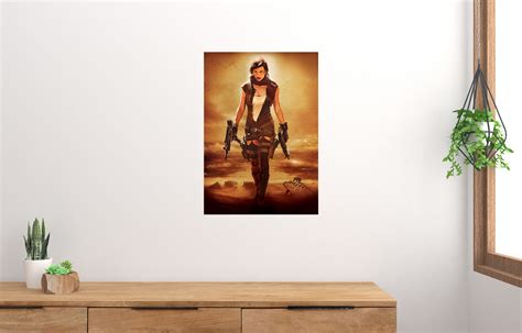 Resident Evil Extinction Movie Poster 16"x24" Poster Medium Art Poster ...