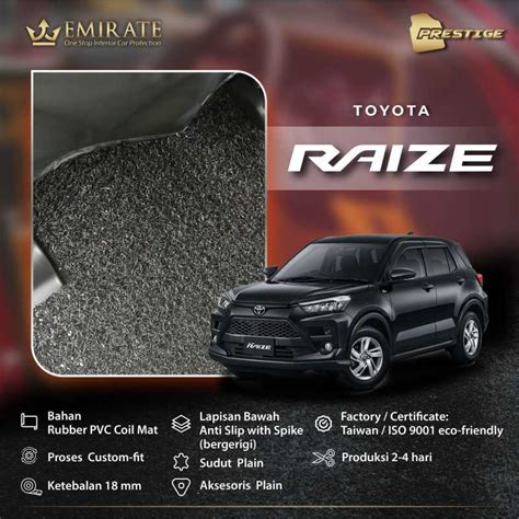 Jual Karpet Mobil Mie Premium Pvc Coil Warna Toyota Raize Di Seller