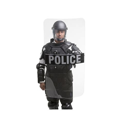 Premier Full Length Riot Duty Body Shields By Sirchie