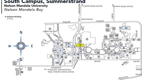 Nmu Campus Map Hub For Education On Ict For Sustainability