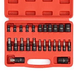 Casoman Piece Torx Bit Socket And Female External Socket Set