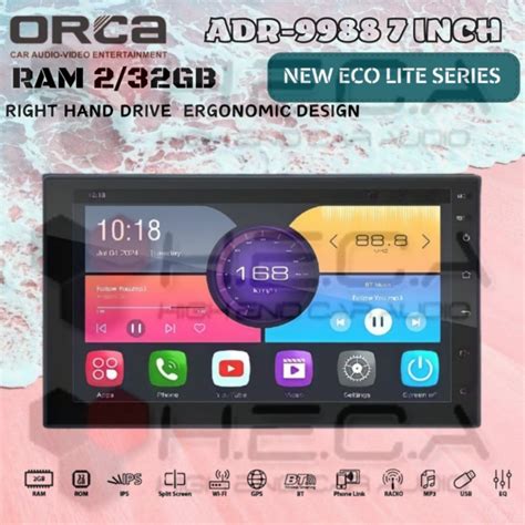 Jual Orca Adr New Eco Lite Series Gb Android Head Unit