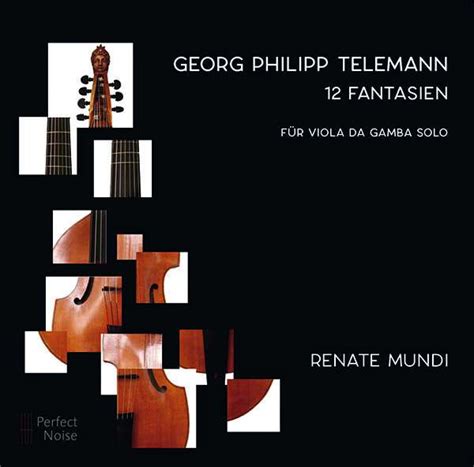 Georg Philipp Telemann Fantasien Für Viola Da Gamba Solo Nr 1 12 Cd