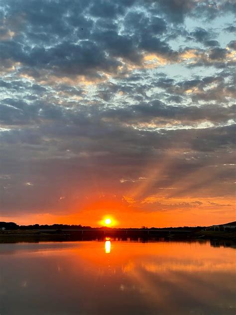 Arlington Sunset Over Water Photograph by Glen McGraw - Fine Art America