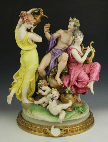 Capodimonte Giuseppe Cappe Figurine Triumph Of Giuseppe Figurines