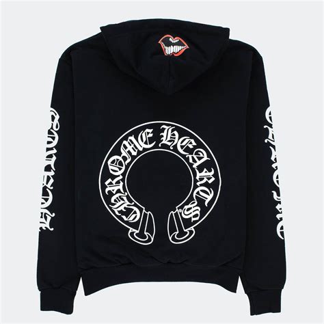 Chrome Hearts X Matty Boy Chomper Black Hoodie Crepslocker