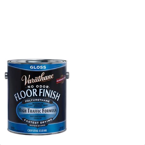 Clear Varathane Classic Wood Floor Finish Water Based Gloss 230031 Gallon 2 Pack